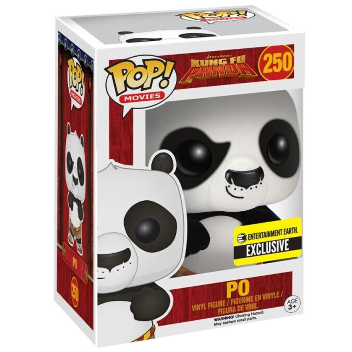 Flocked Po : Kung Fu Panda [250]