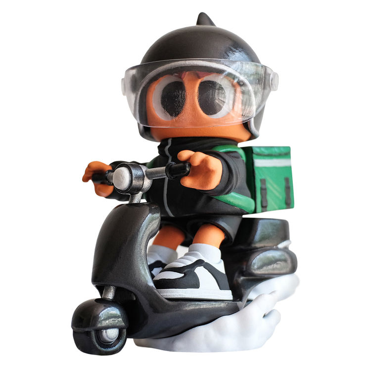 Lil' Santi Rider Super Eats by Rainbow Hermit