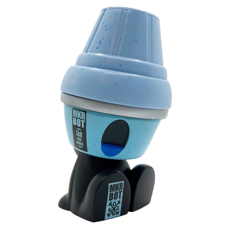 4oz UV Blue MKRBOT by czee13