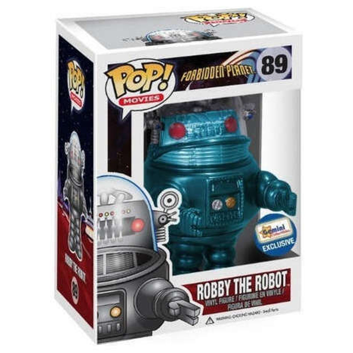 Metallic Turquoise Robby the Robot : Forbidden Planet [89]
