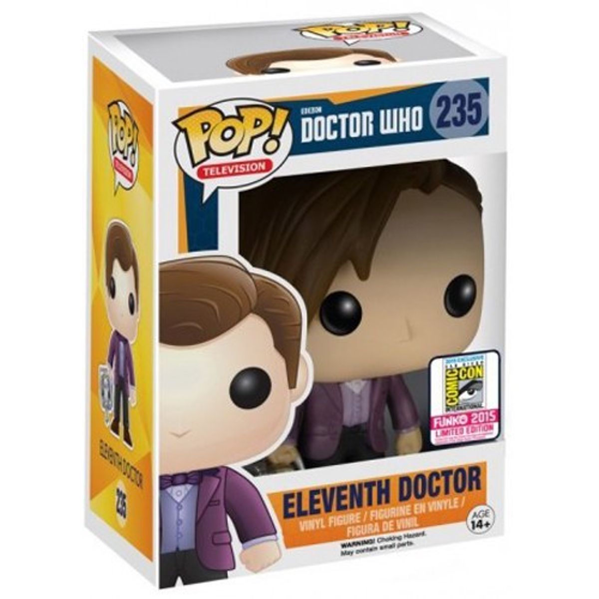 SDCC Eleventh Doctor w Cyberman Head : Doctor Who [235]