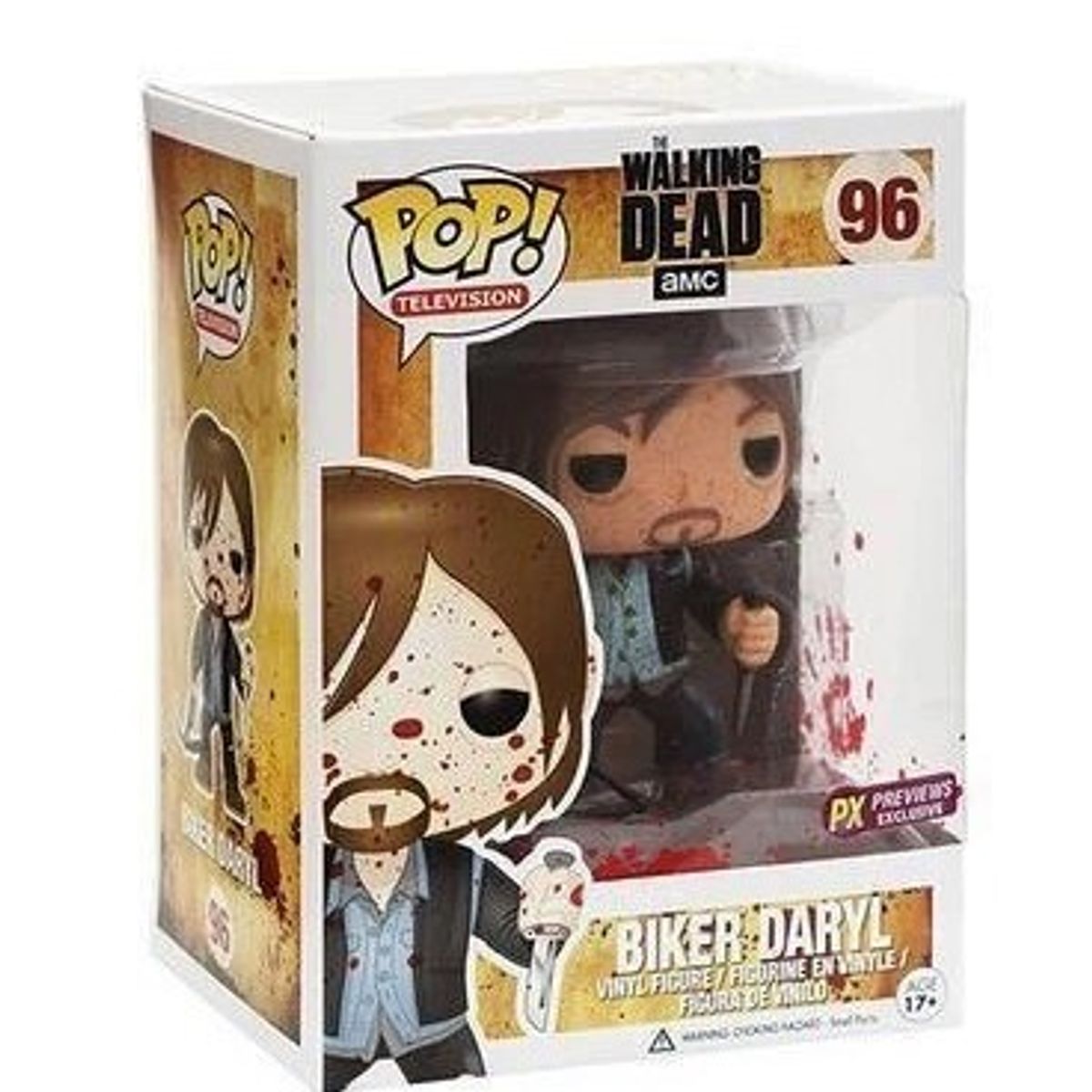 Biker Daryl Blood Splatter : The Walking Dead [96]