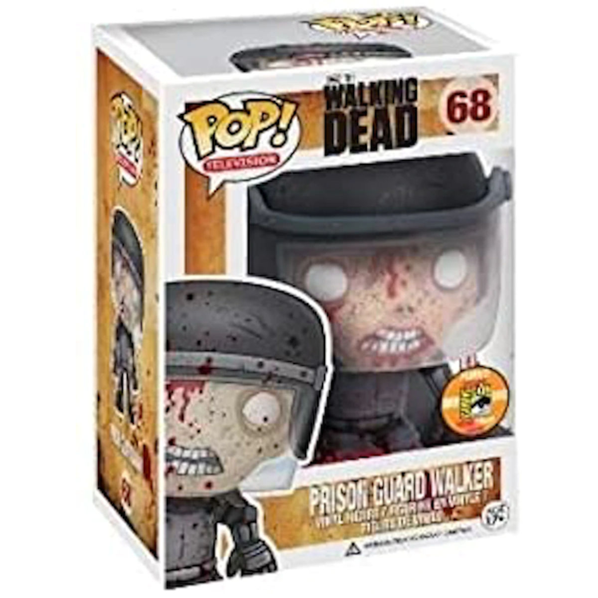 SDCC Bloody Prison Guard Walker : The Walking Dead [68]
