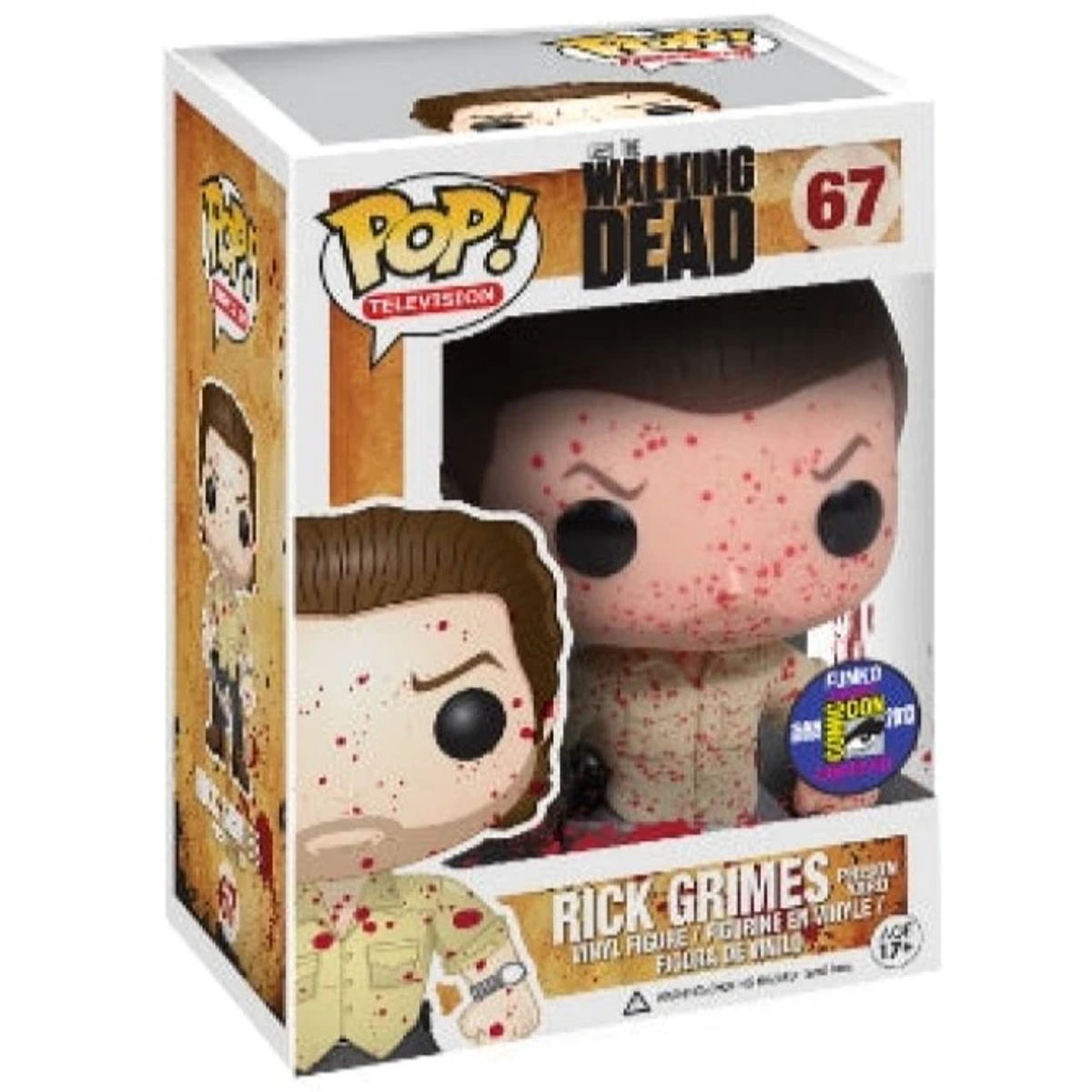 SDCC Bloody Prison Yard Rick Grimes : The Walking Dead [67]