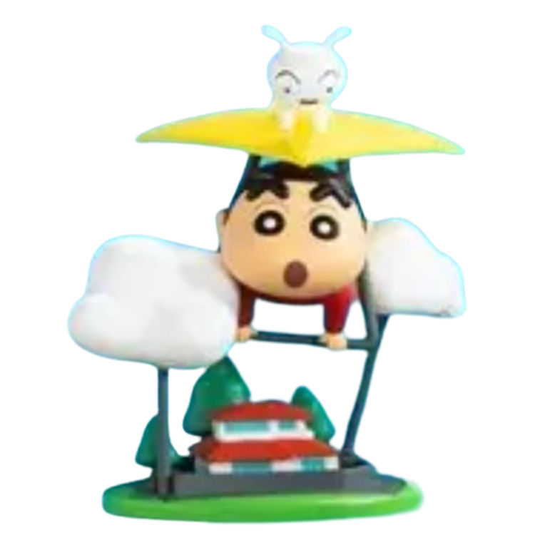 Paragliding Crayon Shin-chan by Yoshito Usui
