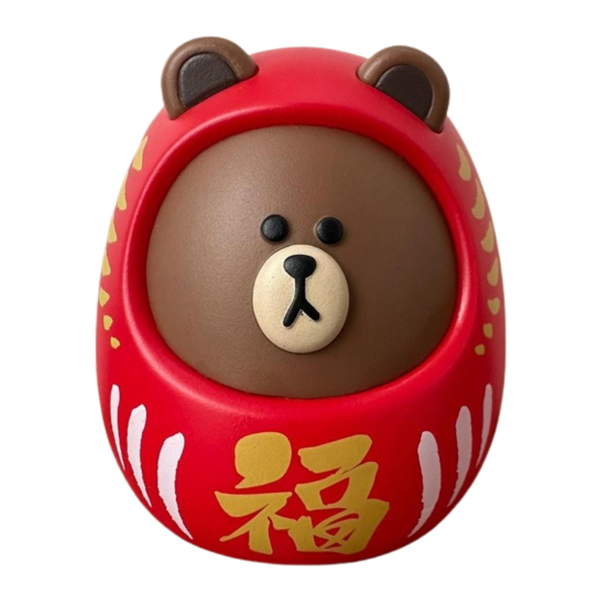 Red Daruma Brown