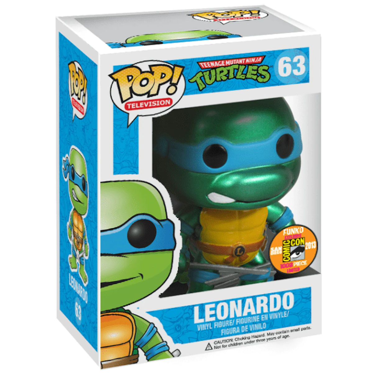 SDCC Metallic Leonardo : Teenage Muntant Ninja Turtles [63]