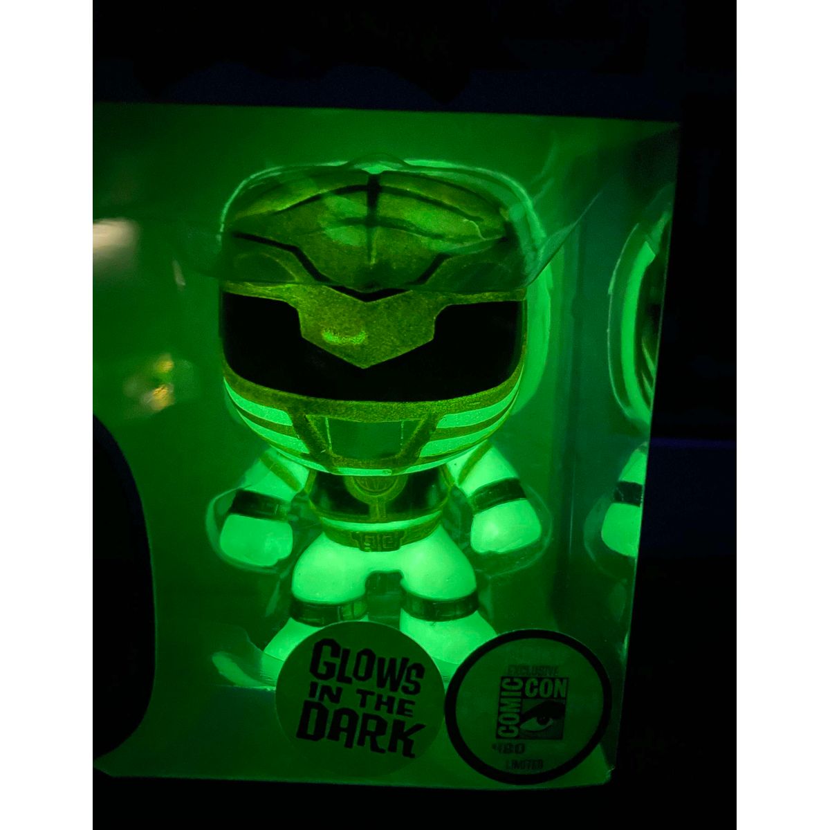 SDCC Glow White Ranger : Mighty Morphin Power Rangers [22]