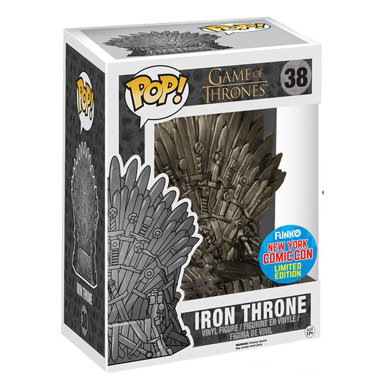 6" NYCC Iron Throne : Game of Thrones [38]