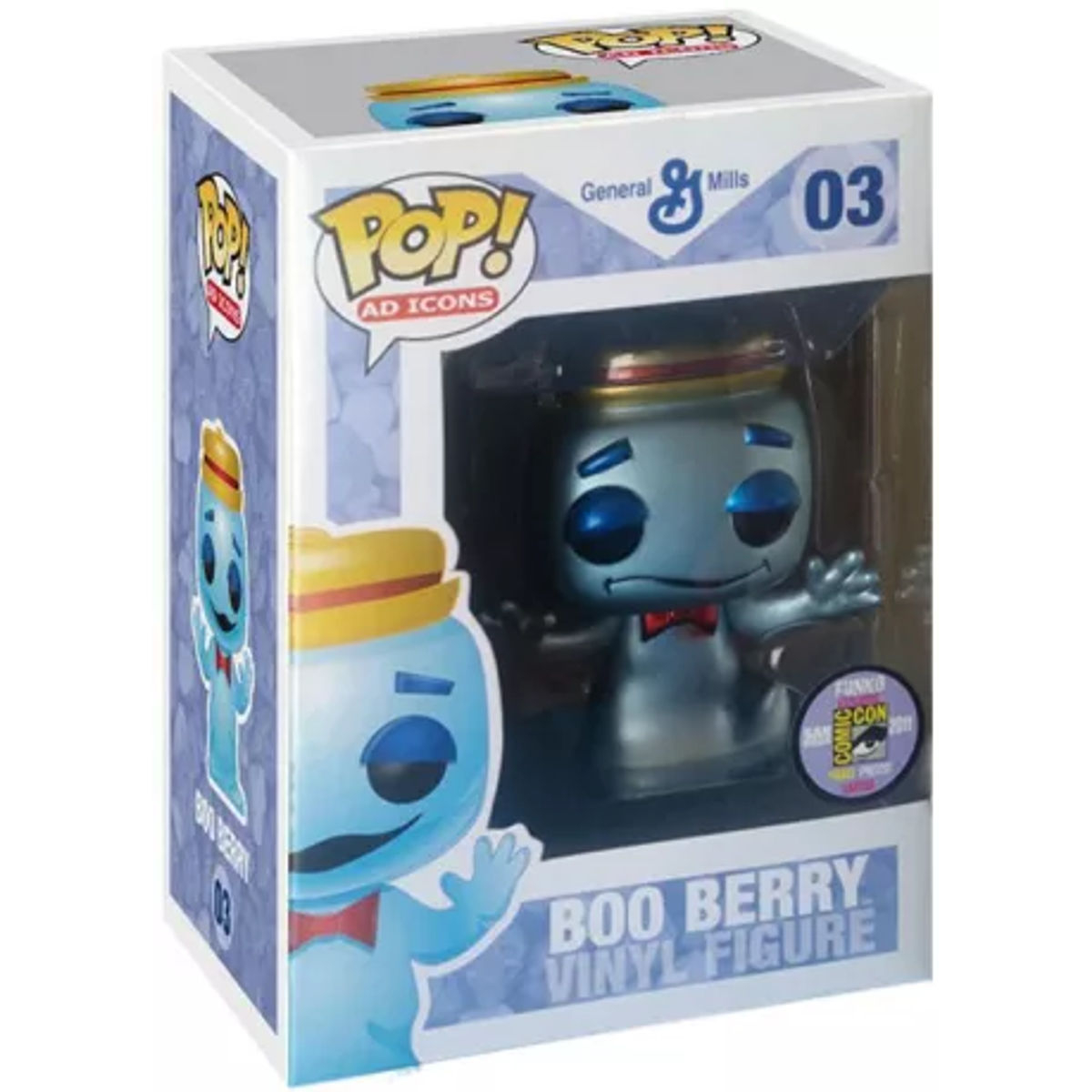 SDCC Metallic Boo Berry : General Mills [03]