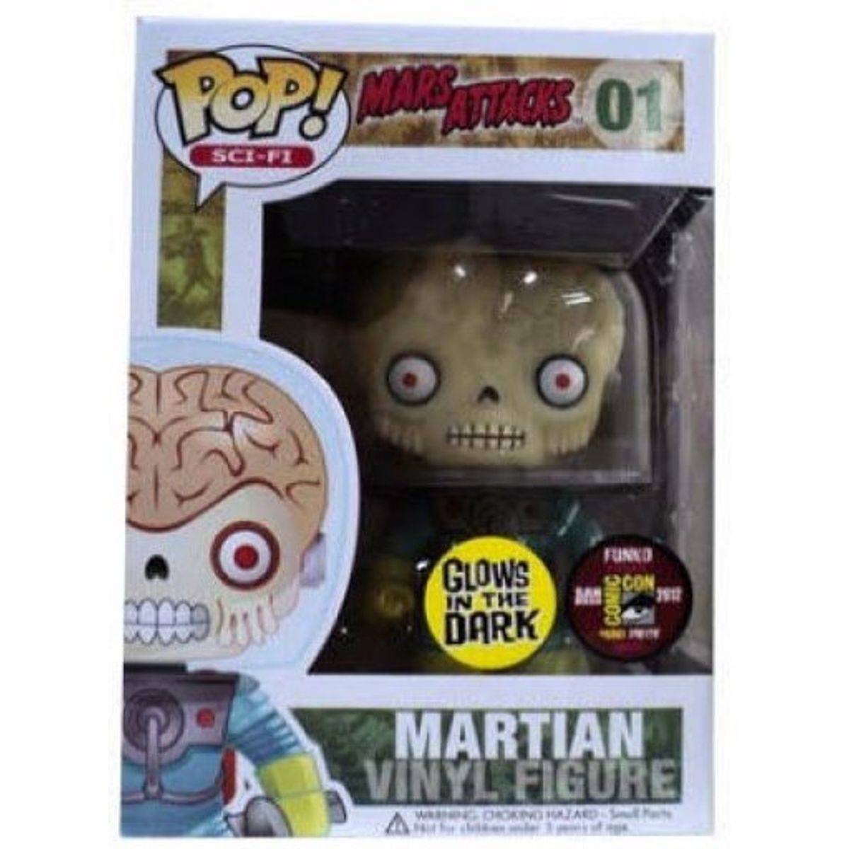 SDCC Glow Martian : Mars Attacks