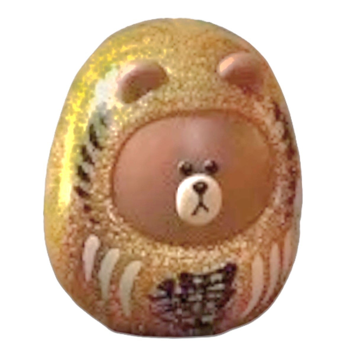 Gold Daruma Brown (Secret Figure)