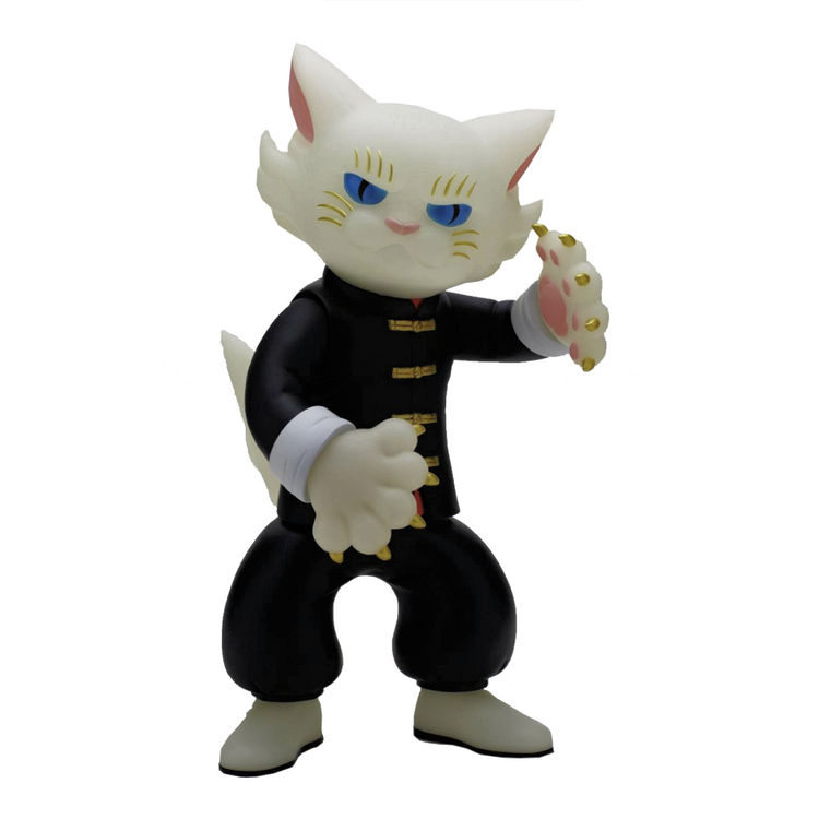Kung Fu Cat Glow by Ayako Ishiguro