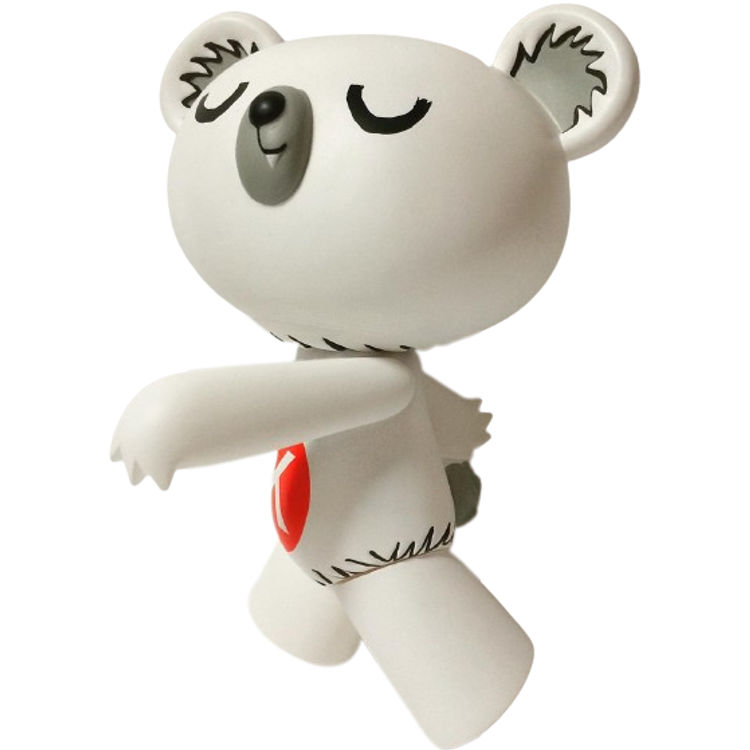Kuntsler Bear White  (Eyes Closed) by Ashley Wood