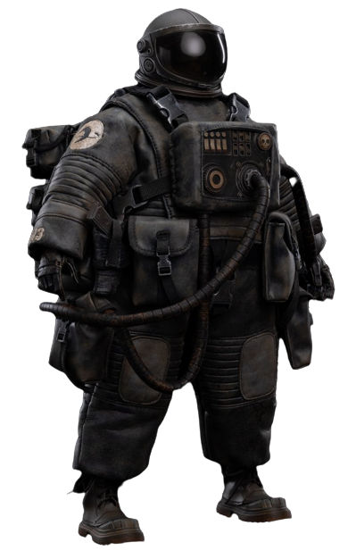 Resurrected Shadow D.A.G.R. created by Ashley Wood