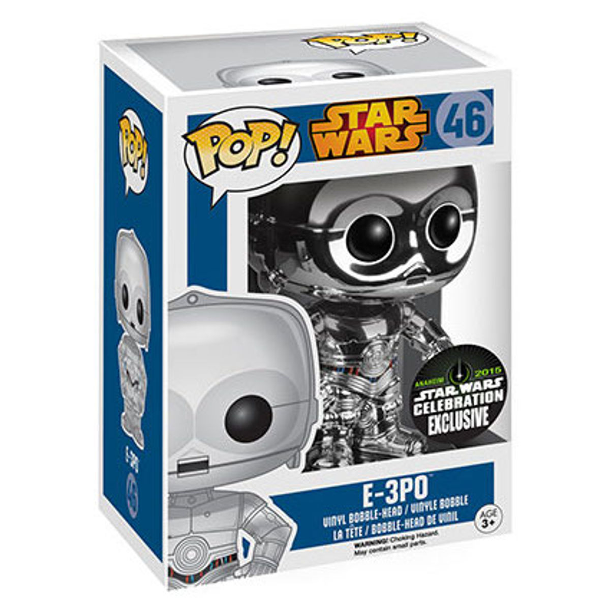 Silver Chrome E-3P0 : Star Wars [46]