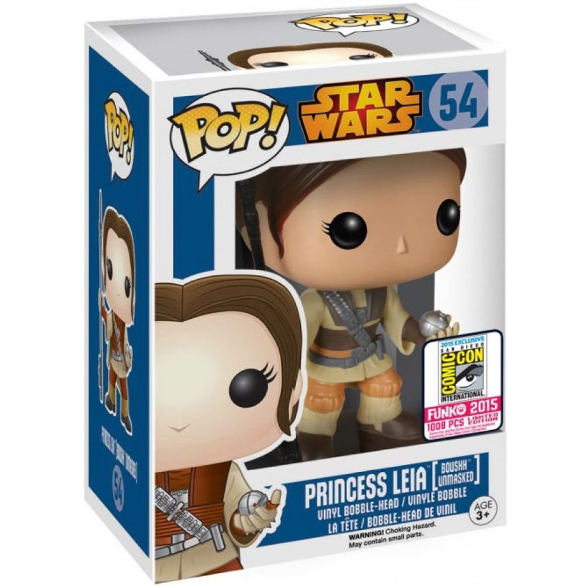 SDCC Princess Leia (Boushh Unmasked) : Star Wars [54]