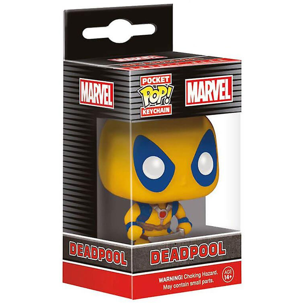 Deadpool (Yellow Suit) : Pocket Pop! Keychain