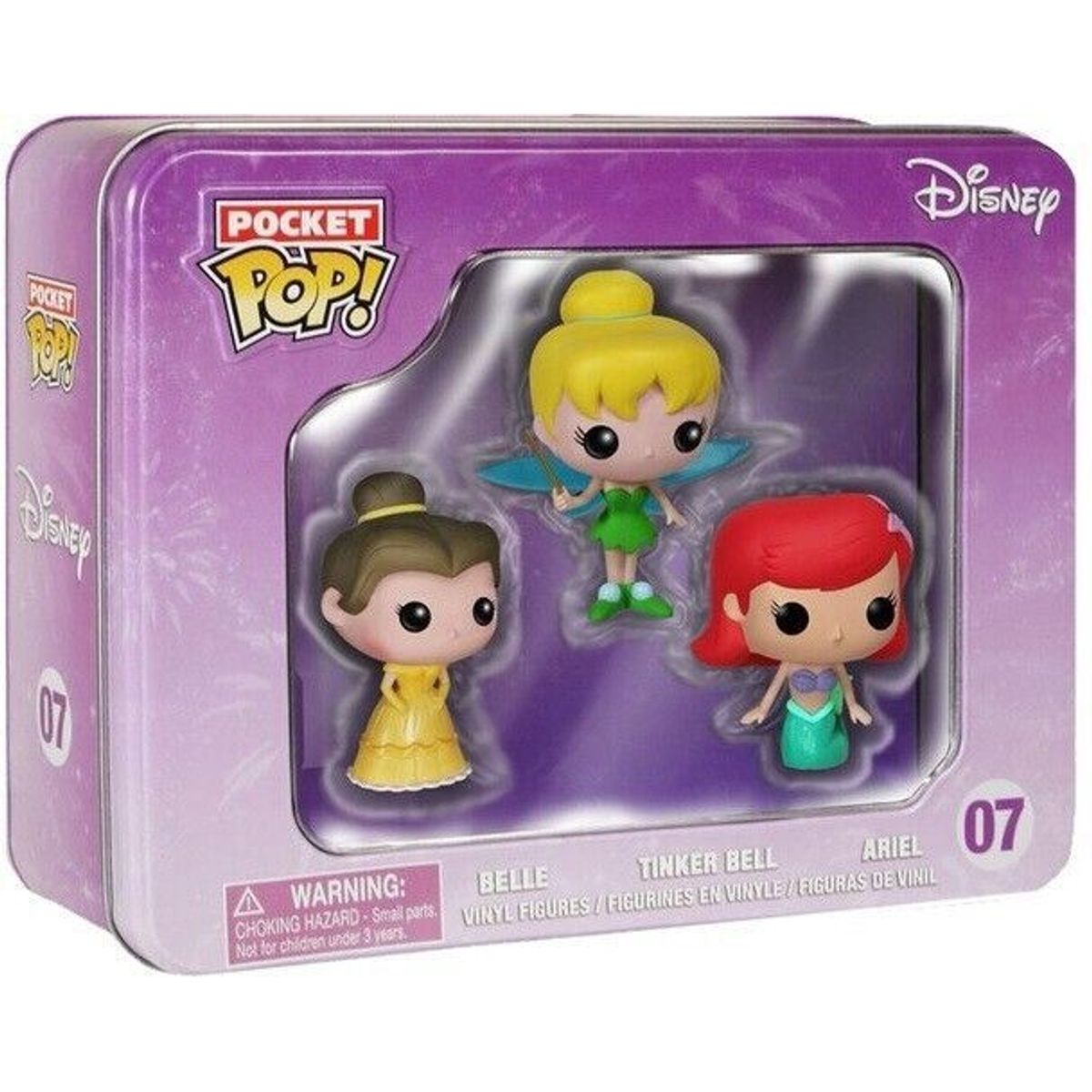 Belle, Tinker Bell, Ariel : Pocket Pop! (Set)