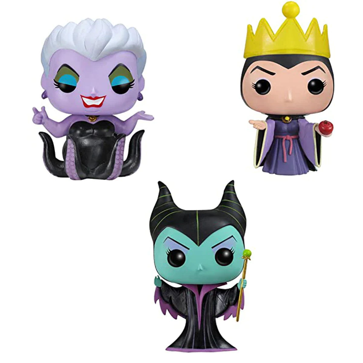 Ursula, Maleficent, & Evil Queen : Pocket Pop (Set)