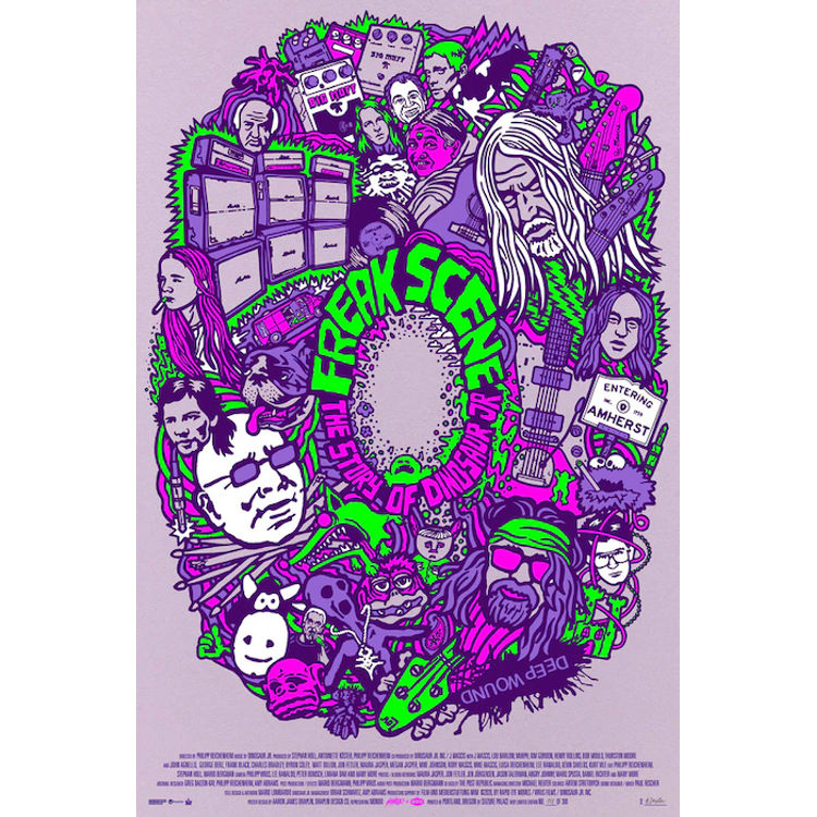 Freakscene - The Story of Dinosaur Jr. by Aaron Draplin
