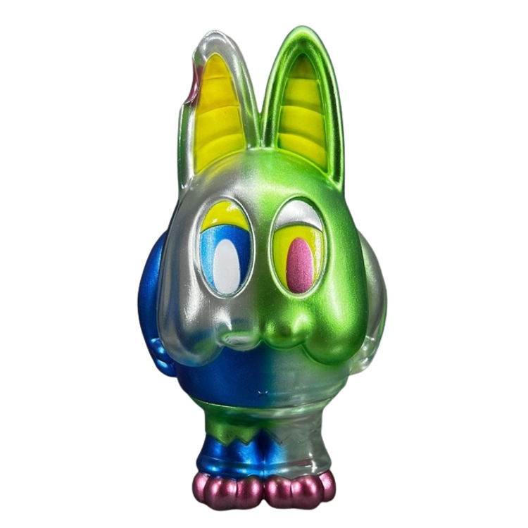 Metallic Blue Green Bonnie by Art Fabula