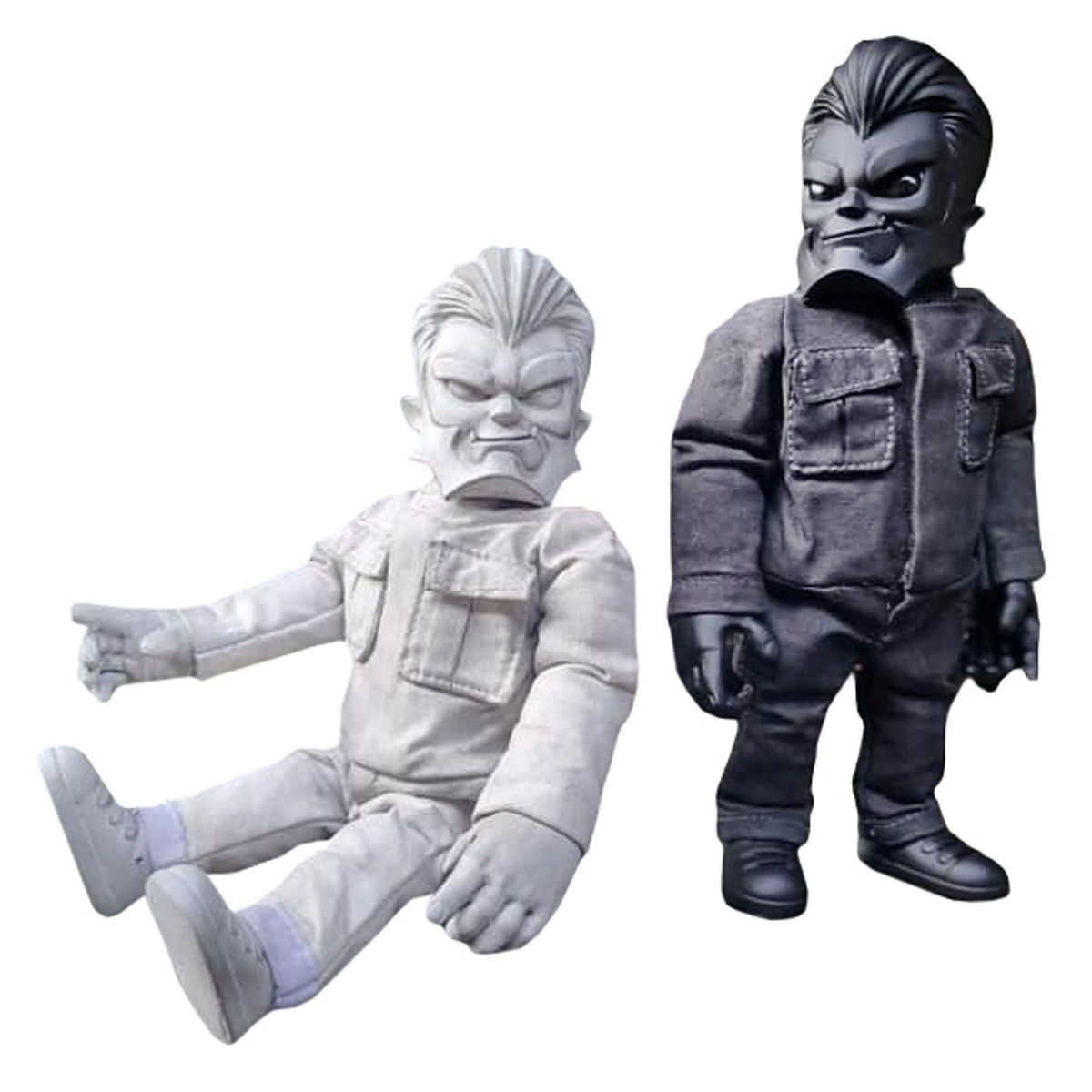 Wolf Boy Dark Moon & Full Moon Denim Set One-Off