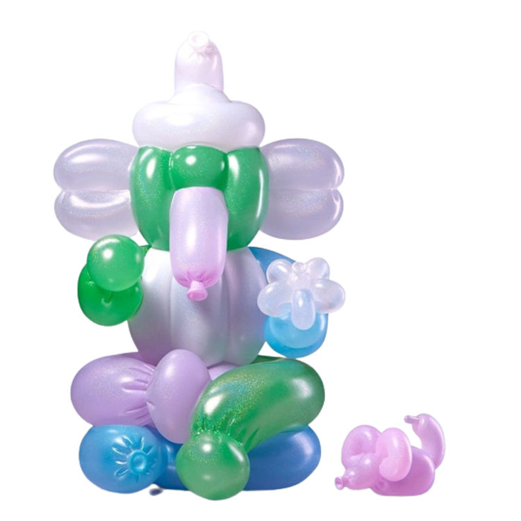 Multi Warmtone / Cool Tone Balloon Ganesha by Suker Thing