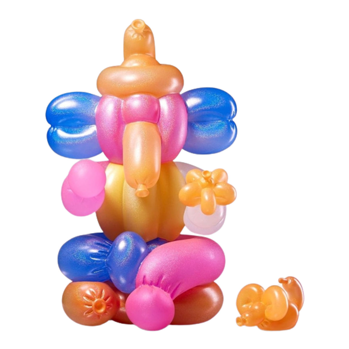 Multi Warmtone / Cool Tone Balloon Ganesha