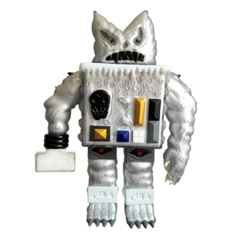 Silver Demon Robot by Chompton Stoodios