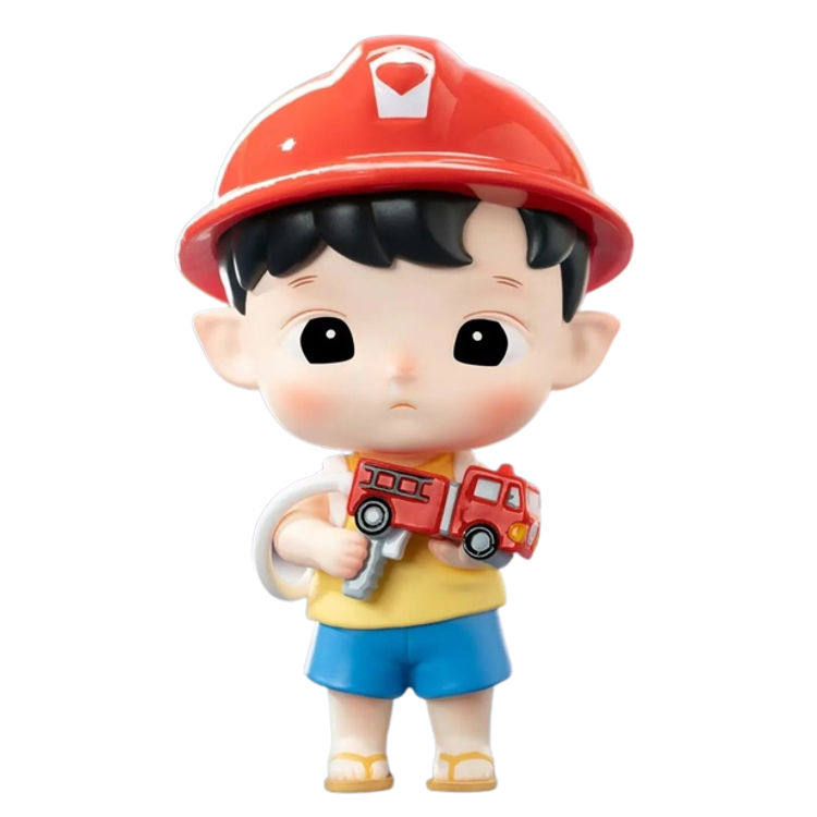 Lucky Firefighter Hacipupu by POP MART