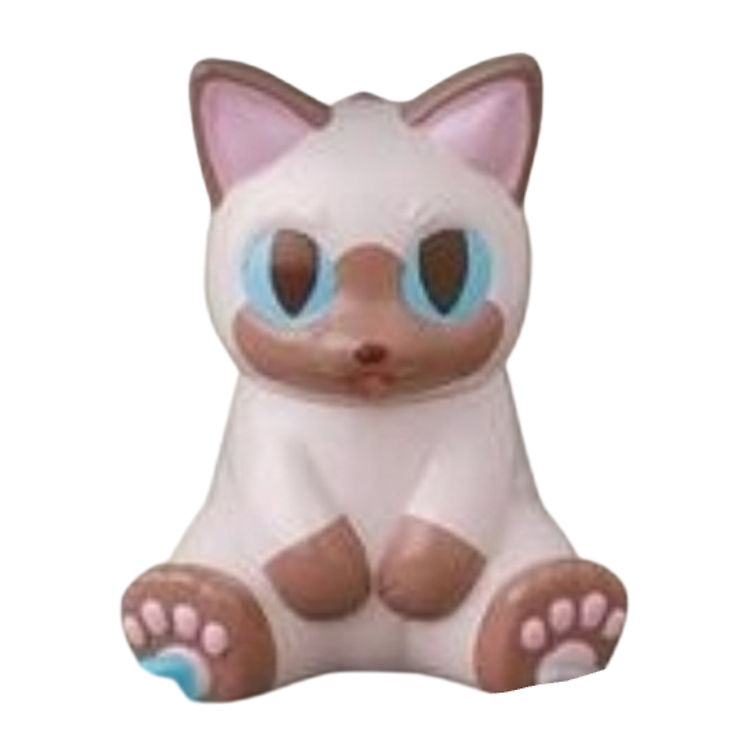 White Brown Calico Quietly Sitting Negora VAG by Konatsu Koizumi
