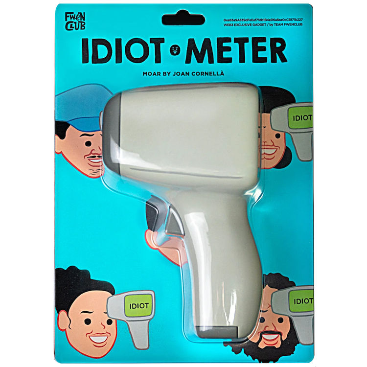 Idiotmeter by Joan Cornellà