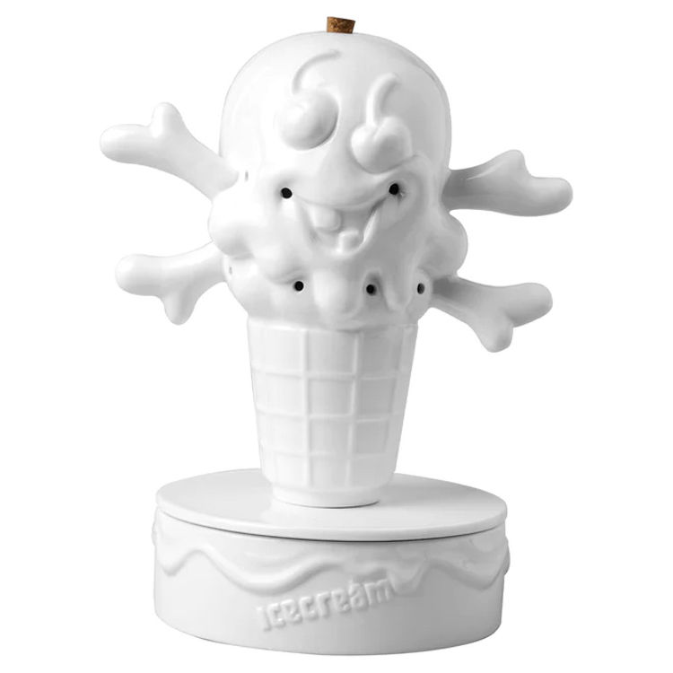 Icecream Cones & Bones White Incense Chamber by YEENJOY Studio