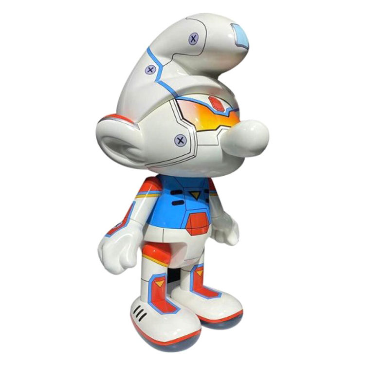 Gundam Smurf by Okawara Kunio