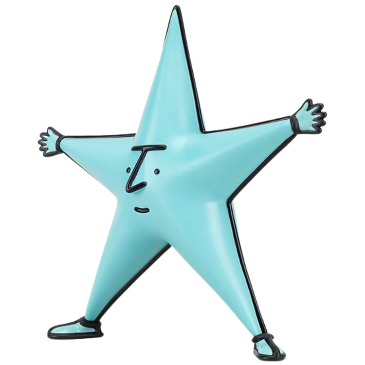 Asterisk Star Man Tiffany Blue Version by Yu Nagaba