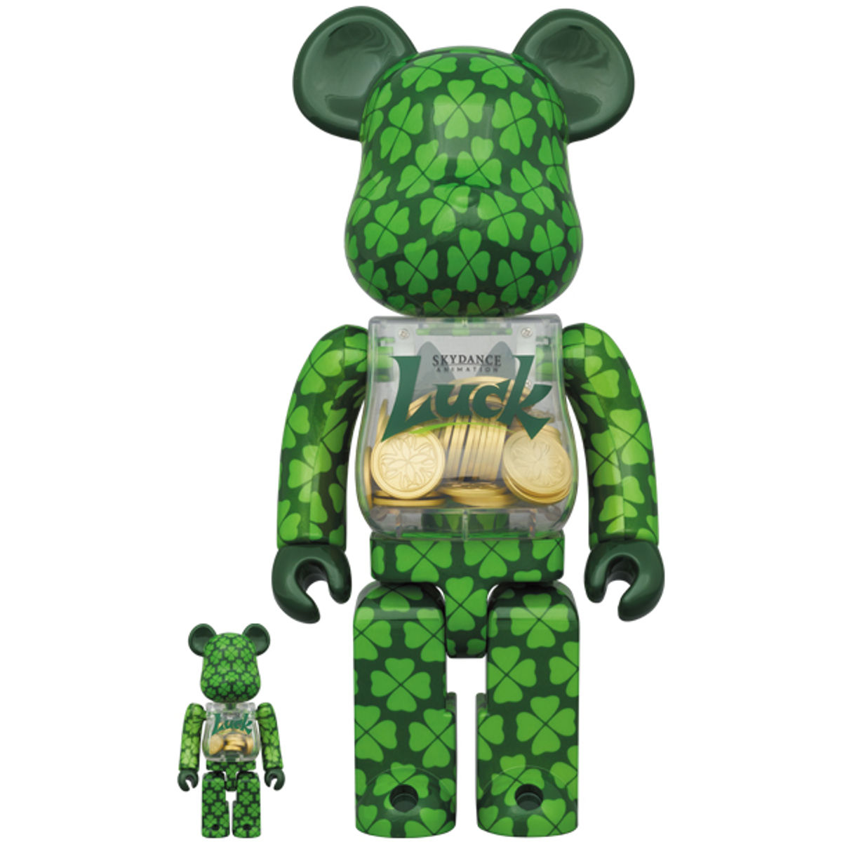 100% + 400% Luck : Skydance Animation Bearbrick (Set)
