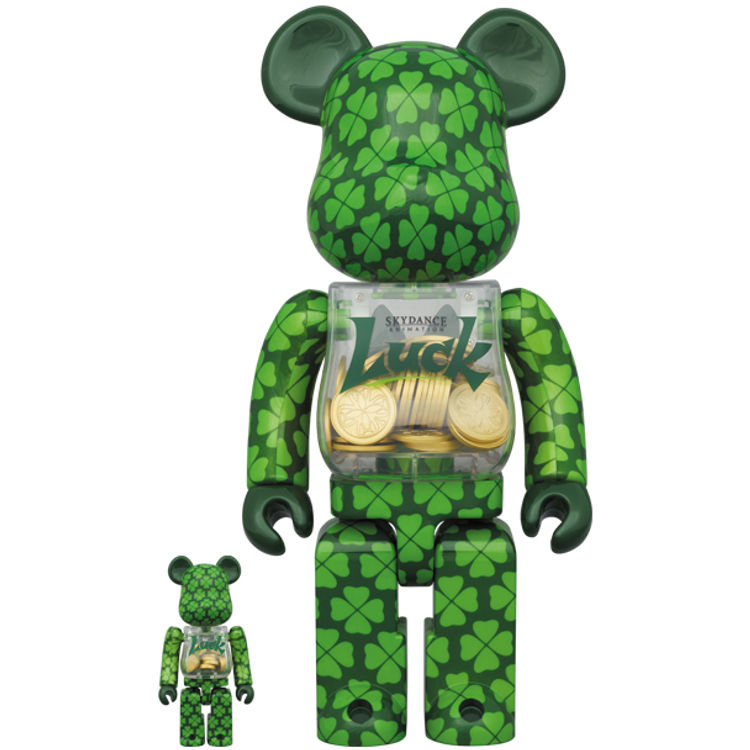 100% + 400% Luck : Skydance Animation Bearbrick (Set) by Skydance Animation