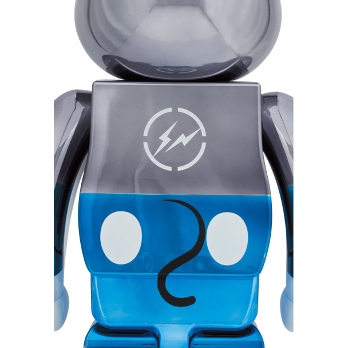 1000% Blue Chrome Mickey Mouse Bearbrick