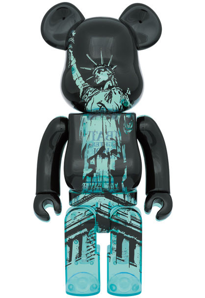 MEDICOM TOY - BE@RBRICK Statue of Liberty 1000％ 1000% Statue of Liberty Bearbrick created by Medicom
