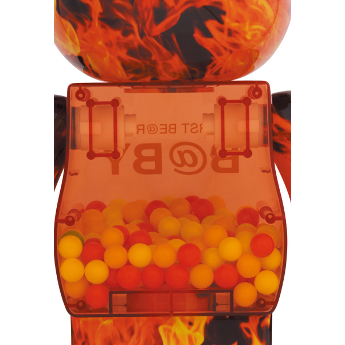 1000% Flame My First Bearbrick Baby