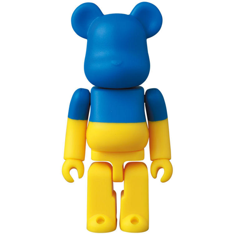 Ukraine Flag Bearbrick by Medicom