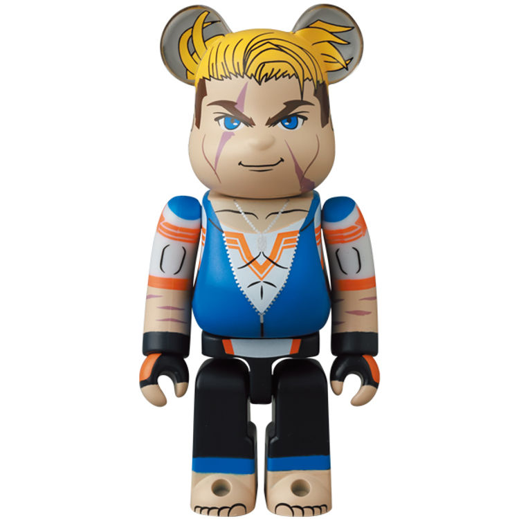 Bearbrick 100% Series 46 Game - Street Fighter Luke by Capcom