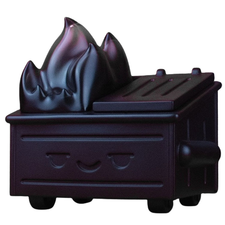 Murdered Out Dumpster Fire by 100% Soft