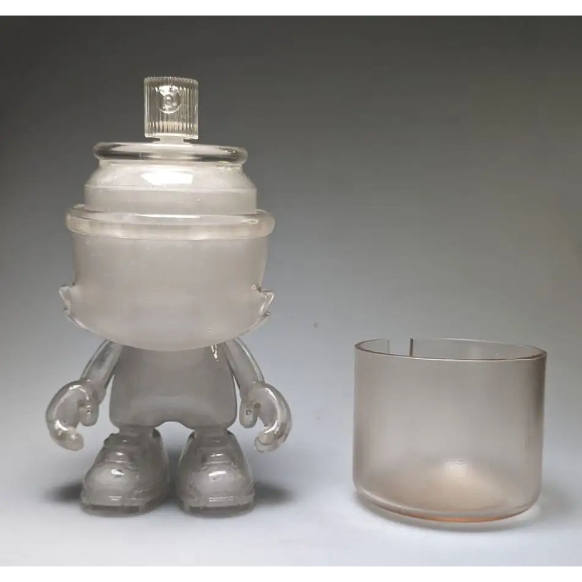 8″ Crushed Ice Clear Prizm Kranky