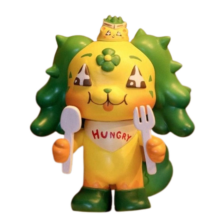 Hungry Custom Zing Zing the Lion by Hootatoe
