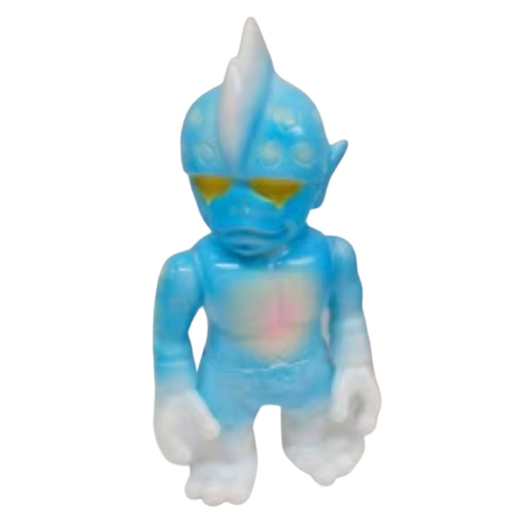 Bright Blue Mutant Head by Real X Head (Mori Katsura)