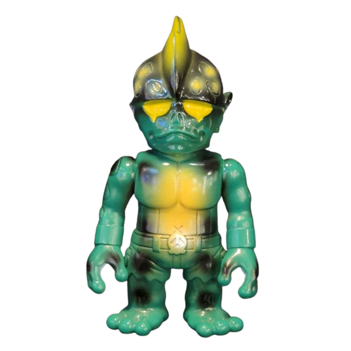 Green Yellow Mutant Head