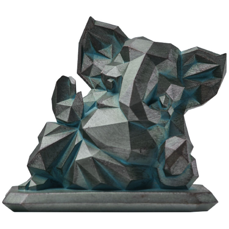 Monsoon Delight Low Poly Ganesha by Kaiju Smuggler