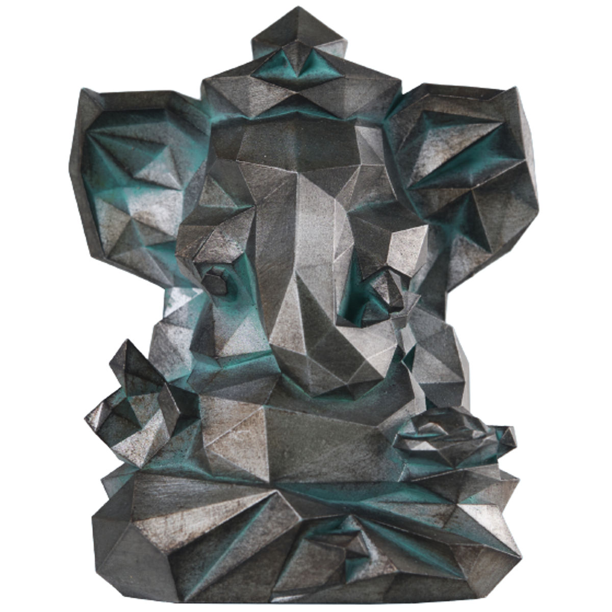 Monsoon Blessing Low Poly Ganesha